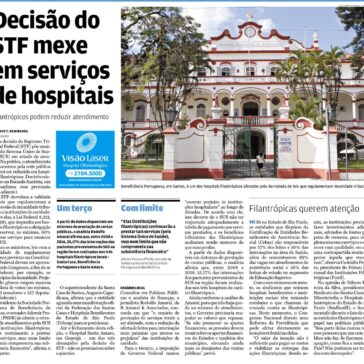 Decisão do STF mexe em serviços de hospitais – A Tribuna